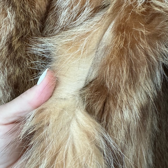Genuine Red Fox fur knee length Gartenhaus Furs - Picture 7 of 7